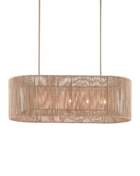 Mereworth Oval Chandelier by Currey and Company - view 5
