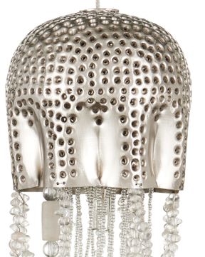 Medusa 1-Light Round Multi-Drop Pendant by Currey and Company - view 2