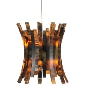 Alsop 7-Light Round Multi-Drop Pendant by Currey and Company - view 2