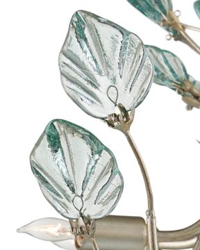 Baobab Large Silver Chandelier by Currey and Company - view 2