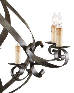 Gramercy Chandelier by Currey and Company - view 2