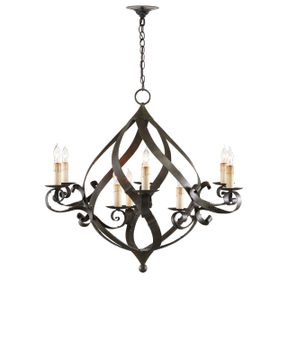 Gramercy Chandelier by Currey and Company - view 4