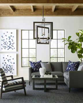 Middleton Large Bronze Chandelier by Currey and Company - view 4