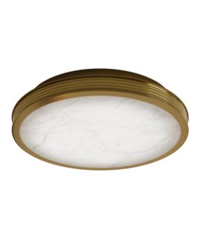 Aydan Small Polished Brass Flush Mount by Currey and Company - view 3
