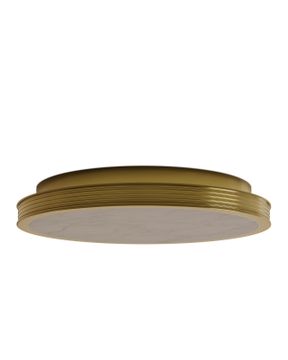 Aydan Small Polished Brass Flush Mount by Currey and Company - view 4