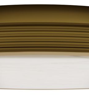 Aydan Large Polished Brass Flush Mount by Currey and Company - view 2