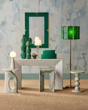 Fireside Console Table by Currey and Company - view 7