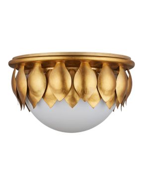 Paestum Flush Mount by Currey and Company - view 4