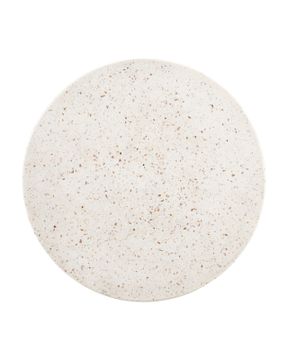 Ridge Ivory Terrazzo Accent Table by Currey and Company - view 3