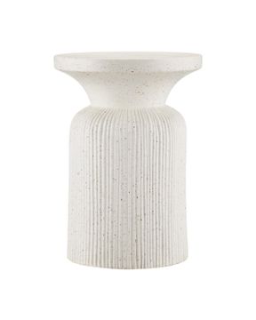 Ridge Ivory Terrazzo Accent Table by Currey and Company