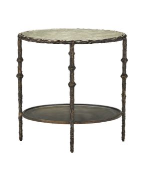 Spalzato Side Table by Currey and Company - view 3