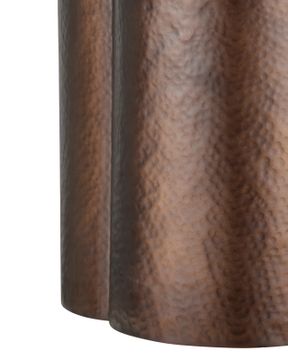 Trebol Bronze Pedestal by Currey and Company - view 2