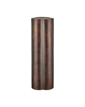 Trebol Bronze Pedestal by Currey and Company - view 3