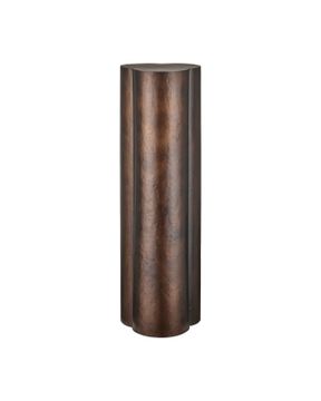 Trebol Bronze Pedestal by Currey and Company