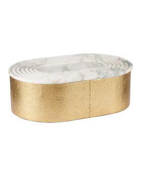 Trove Oval Box by Currey and Company
