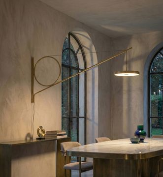 Potence murale Cercle et Trait by CVL Luminaires