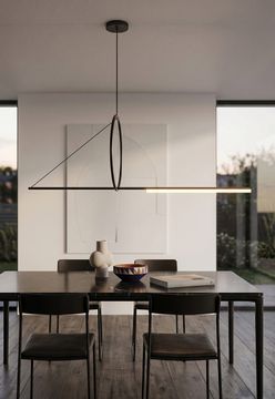 Suspension Cercle et Trait by CVL Luminaires
