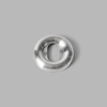 Fat escutcheon w/ oval hole by d line