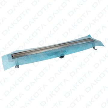 Linear Shower Drain Dakua+ Base Square by Dakota