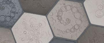 IMPRESSIONI - Majolica wall tiles by Danilo Ramazzotti