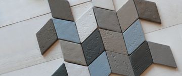 INTONACO - Majolica wall tiles by Danilo Ramazzotti