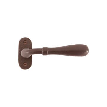 Pair Door handle BE1200/PBTC - Noir (N) by Dauby
