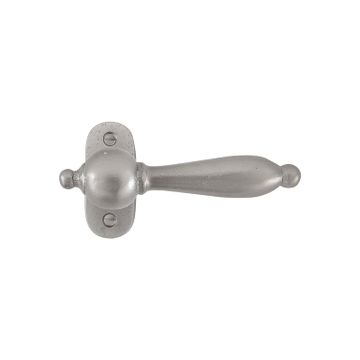 Pair Door handle BE1212/PBTC - Rouille Cire (RC) by Dauby