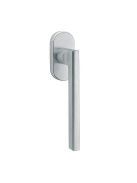 Lever handle - Chrome Satine (CS) by Dauby