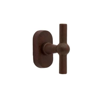 Lever handle - Rouille Cire (RC) by Dauby