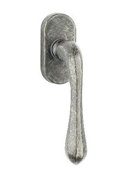 Lever handle - Black Iron (BI) by Dauby