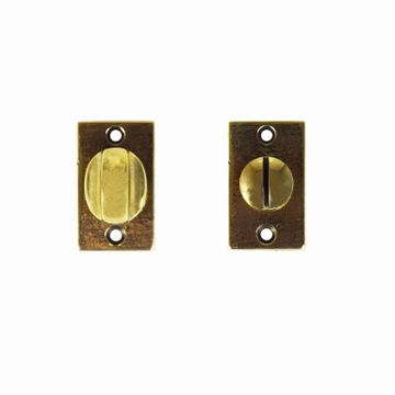 Set WC turn & release R5 - Laiton Naturel Poli (NOL) by Dauby