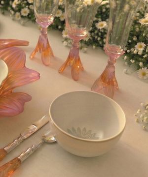 Or d'Abeille Coffret de 2 bols à riz by Daum - view 4