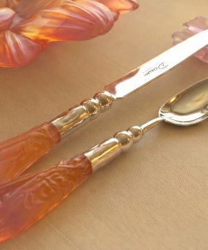 Or d'Abeille Coffret de 2 porte-couteaux by Daum - view 3