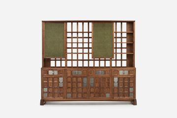ARTS AND CRAFTS 4-UNIT CABINET - FLORES TEXTILE by De La Espada - view 5