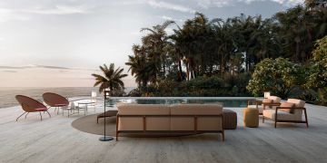 Everyday Life Armchair Outdoor by DE PADOVA - view 3