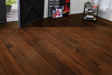 Double Fumé Vernis engineered oak flooring by Décoplus Parquets