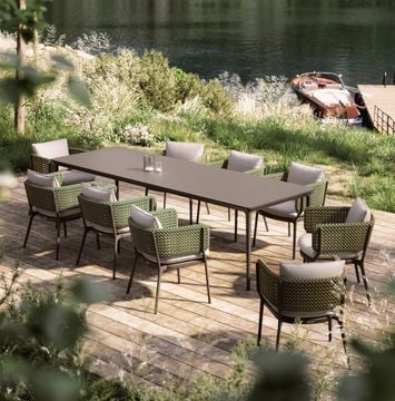 BELLMONDE Dining table L by Dedon - view 9