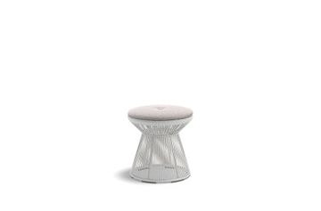 CIRQL NU Footstool with central Base by Dedon