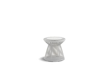 CIRQL NU Side table with central Base by Dedon