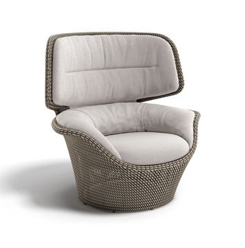 SEASHELL GRAND Wing chair by Dedon