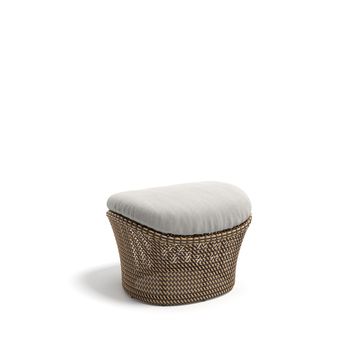 SEASHELL GRAND Footstool by Dedon - view 2
