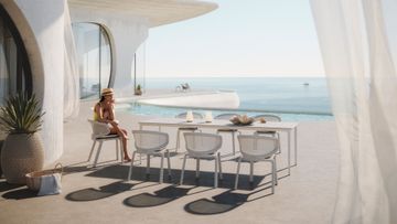 SEASHELL NUO Armchair by Dedon - view 5