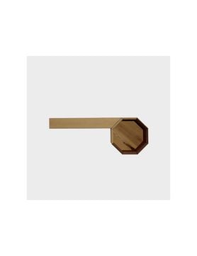Otto – Modulo ottagonale con ripiano in legno naturale by Deodara