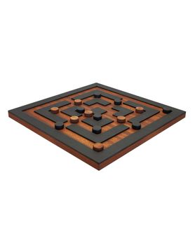 TREA - Gioco del Mulino Decorativo in Legno Realizzato A Mano by Deodara