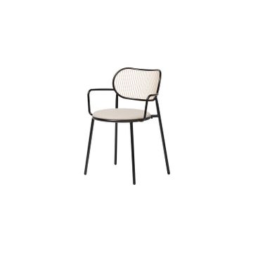 Piper Chair with Armrests - Upholstered by DesignByThem