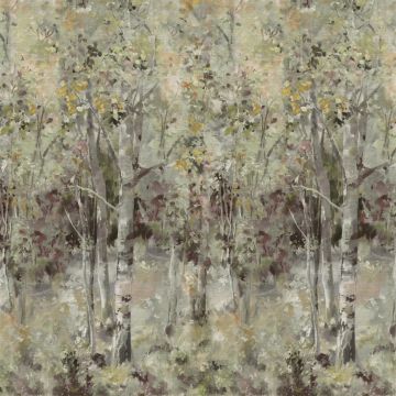 Bois de Bouleau Grasscloth Scene 2 Sepia by Designers Guild