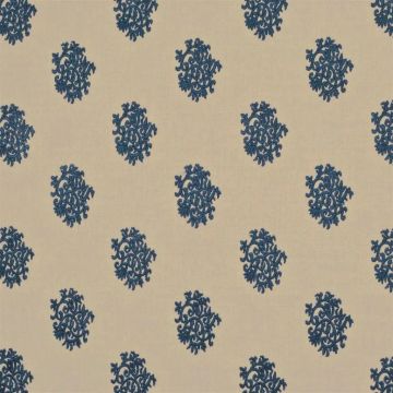 Delphine Embroidery - Indigo by Designers Guild