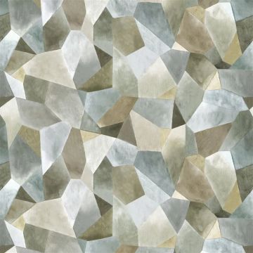 Geo Moderne - Pewter by Designers Guild
