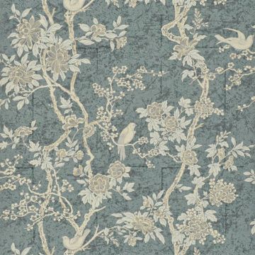 Marlowe Floral - Slate by Designers Guild