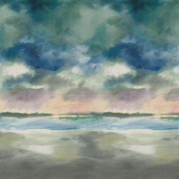 Paysage Marin Grasscloth Sky by Designers Guild